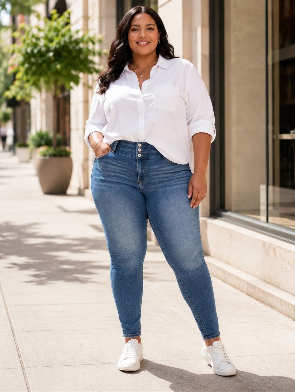 Torrid Size 22 High Rise Super Skinny Jeggings 3 Button Stretch Denim